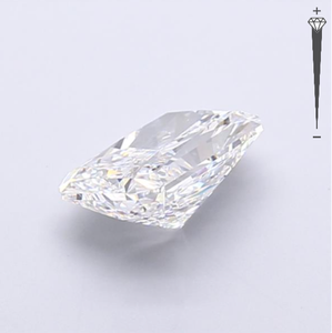 Diamante Cultivado en Laboratorio con Certificación GIA, Corte Radiante de 3.04 CT, Color D, Claridad VVS1, CVD LG 3515735631, ROYAL GEMS, para Joyería - Product Image 4