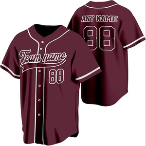 Uniformes de Béisbol Personalizados al por Mayor de Alta Calidad para Hombre, Camisetas Transpirables para Béisbol y Sóftbol para Adultos y Jóvenes - Product Image 5