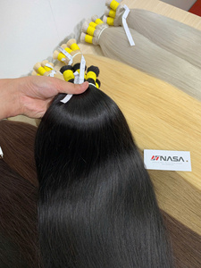 Cabello Humano Vietnamita Remy de Color Negro, Súper Doble Trama, 22-24 Pulgadas, 300 Gramos, Marca Nasa Hair - Product Image 3