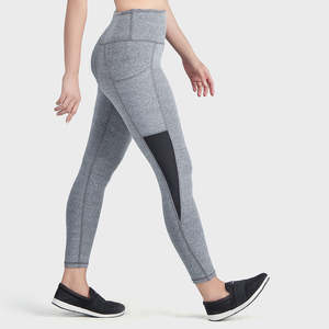 Women High Rise Workout <b>Leggings</b> with Custom Logo Four Way Stretch Fitness Tights for Yoga and Running - Product Image 3