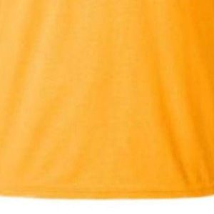 เสื้อยืดกราฟิก ECP 1922 สีเหลืองสำหรับผู้หญิง ตัวอักษรสีน้ำเงินขาว แขนสั้น คอกลม ผ้าฝ้ายลำลอง เสื้อยืดสตรีทแวร์ฤดูร้อน - Product Image 3