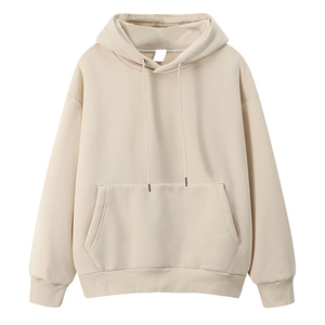 Sudaderas con Capucha para Hombre al por Mayor, OEM, Forro Polar Ecológico, 80% Algodón, 20% Poliéster, Tallas Grandes, Color Sólido, Invierno - Product Image 6