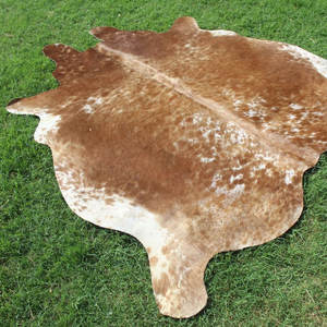 Tapis décoratif en cuir de vache véritable, tapis en peau de vache authentique pour la décoration intérieure du salon, tapis en cuir de vache véritable - Product Image 6