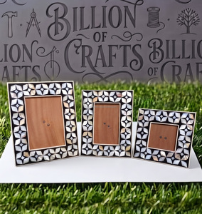 Wholesale Mother of <b>Pearl</b> MOP Inlay <b>Photo</b> <b>Frame</b> – Handmade Shell Picture <b>Frame</b> for Luxury Home Decor - Product Image 2