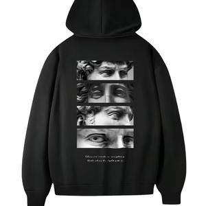 Pull à capuche imprimé personnalisé pour hommes tendance en tissu respirant et confortable en polaire de coton/polyester - Product Image 1