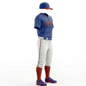 Conjunto de Uniforme de Béisbol Moderno, Tela Suave y Transpirable, Sensación Ligera, Ideal para Entrenamiento Deportivo, Clubes y Rendimiento en Equipo - Product Image 5
