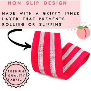 Offre spéciale Bon marché Bandes de résistance antidérapantes Bandes de résistance à différents niveaux Jeu de bandes de résistance en tissu avec logo personnalisé - Product Image 3