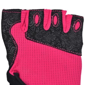 Custom Logo Breathable Pink Cycling Gloves <b>Half</b> Finger Anti <b>Slip</b> Padded Wrist Wrap Gym Fitness Bike Ride Mitts Wholesale - Product Image 3