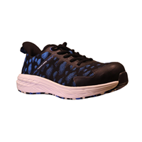 Chaussures de sécurité unisexes AOXIANG à tige en KPU tricoté, coupe basse, embout en acier, pour ouvriers du bâtiment, antistatiques, hiver-automne