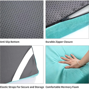 Closed Foaming Air Mattress Type Outdoor style MD04 CAMPING Built-in Inflator Pump TPU Nylon Bag Packaging OEM Brand Name - Product Image 5