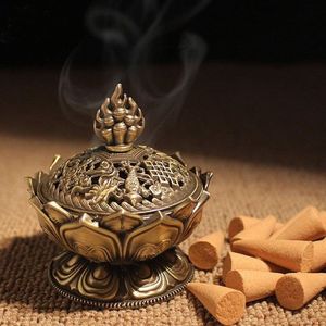 Decorative Hollow Design Metal Eco-Friendly <b>Incense</b> Burner with Indian <b>Incense</b> for Religious Use Elegant Aromatherapy Experience - Product Image 1