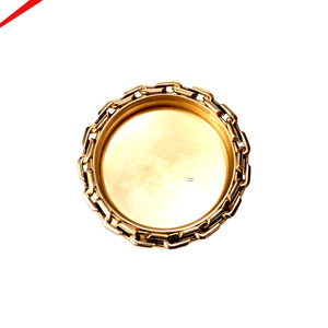 แผ่นรองแก้วโลหะคุณภาพสูงและแผ่นรองแก้วเคลือบเงาสีทอง - Product Image 5