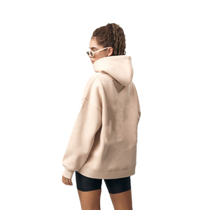 Camiseta Oversize Personalizada para Mujer con Hombros Caídos, Venta al por Mayor, Estilo Urbano Holgado, Top Casual de Algodón Pesado, Ropa de Moda - Product Image 4