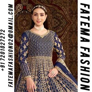 Ropa india y pakistaní Georgette Anarkali Salwar Kameez para mujer Ropa DE BODA Vestido Anarkali Disponible Cantidad al por mayor - Product Image 2