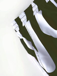 Conjunto de Playa Ligero para Hombre, Estilo Coreano, Conjunto de Verano con Camisa Texturizada y Pantalones Cortos - Product Image 5