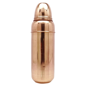 Premium Wholesale Copper Plated Stainless Steel Cocktail Shaker Durable Classic <b>Bar</b> <b>Tool</b> for Cocktail Mixing - Product Image 1