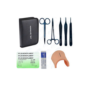 Ce Great Quality Complete Surgical <b>Suture</b> Practice <b>Kit</b> Stainless Steel Scissors Forceps <b>Suture</b> <b>Kit</b> Surgical Medic Instruments - Product Image 1