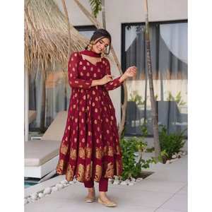 Hermoso vestido de noche Pent y Dupatta para ropa de fiesta - Product Image 3