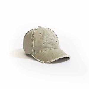 High Quality Distressed Hat Raw Seam Frayed Vintage Style Headwear Cotton Retro Trucker Caps Wholesale Manufacturer Baseball Cap - Product Image 4
