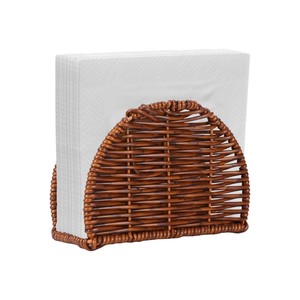 Handmade Plastic Vintage Waterproof Napkin <b>Holder</b> Rustic Paper <b>Tissue</b> Dispenser Vertical Tabletop Stand <b>Kitchen</b> Restaurant Hotel - Product Image 1