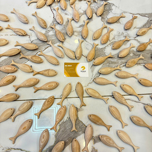 Vietnam Wooden Fish Decor Handmade Natural Wood Fish Sculpture Eco-Friendly Home Decoration Export Supplier - Product Image 5