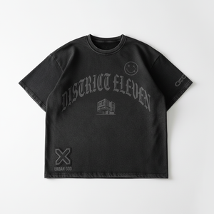 Camisetas de hombre de algodón 100% con estampado de diseñador de marca famosa, estilo hip-hop urbano, de lujo, con relieve personalizado, tallas grandes, conjunto corto, venta al por mayor - Product Image 3