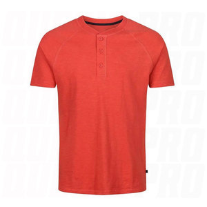Wholesale High Quality Unisex Henley <b>T</b> <b>Shirt</b> Plus Size Canvas Short Sleeve <b>Grandad</b> Neck Casual Summer Tops Premium Cotton - Product Image 2