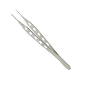 Pinzas Quirúrgicas Micro Adson Kocher de 12 cm, 1x2 Dientes, Punta Fina, 5 Orificios, Precisión Quirúrgica, Acero Inoxidable, Manuales - Product Image 6