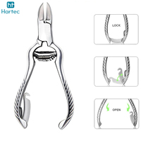Ensemble d'instruments de pédicure et de podologie en acier inoxydable de qualité médicale, design ergonomique, logo personnalisé, soins esthétiques professionnels des pieds