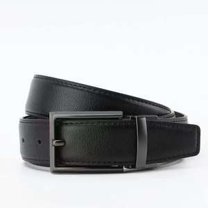 Nuevo cinturón de cuero genuino para hombre, hebilla de aleación con diseño giratorio, cinturón informal de negocios, duradero, ligero, a la moda - Product Image 2