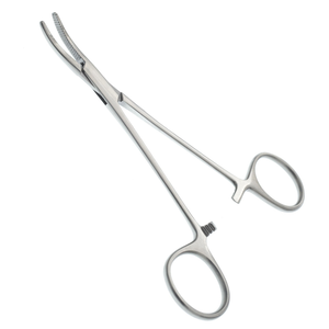 Lahey Forceps 5.5 Inch Curved Surgical Hemostatic Instrument Stainless Steel Tissue <b>Clamp</b> Precision Reusable Medical Tool - Product Image 2