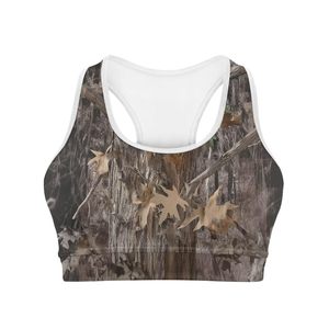 Soutien-gorge de sport tendance pour femme, parfait pour le quotidien, chaud, coupe-vent, à sublimation, maintien élevé, dos croisé, rembourré, pour la gym et la course à pied - Product Image 5