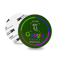 Tarjeta NFC con Chip para Reseñas de Google, Tarjeta de PVC Premium con Banda Magnética, Resistente al Agua, Tarjeta de Visita Inteligente sin Contacto para Restaurantes, Hoteles y Cafeterías