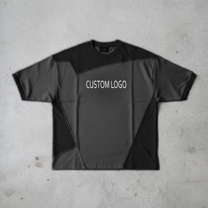 Camiseta Henley Personalizable para Hombre, Color Personalizado, Venta al Por Mayor, Corte Ajustado, Manga Corta, Estilo Deportivo, para Gimnasio - Product Image 5