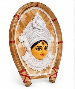 Handcrafted Bamboo Bohemian Durga <b>Decor</b> Wall Hanging Traditional Home Indoor Living <b>Room</b> Art 100% Handmade - Product Image 3