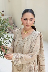 Tenues de soirée en mousseline de soie pour femmes, style Inde et Pakistan, vêtements de haute qualité, salwar kameez pour femmes - Product Image 6