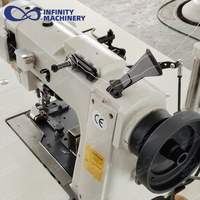 Machine à coudre industrielle professionnelle pour le surjet des bords de ruban, machine à surjet de ruban plat pour l'industrie du matelas