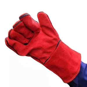 Guantes de Trabajo para Soldador Resistentes al Calor Extremo, Guantes de Seguridad de Cuero Transpirable de Alta Calidad - Product Image 6