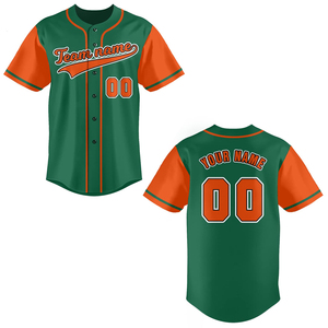 Camiseta de Béisbol Transpirable de Secado Rápido de Alta Calidad, Talla Grande, Personalizada, Hecha a Medida, 100% Poliéster, Ropa Deportiva - Product Image 6