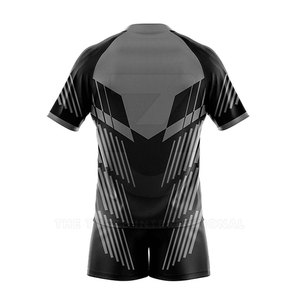 Uniforme de Rugby Personalizado para Hombre, de Alta Calidad, Transpirable, Ligero, de Poliéster que Absorbe la Humedad, Suministro de Fábrica, Competitivo - Product Image 2