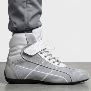Chaussures de course automobile haute performance pour hommes avec base antidérapante, amorti doux, tissu respirant et ignifuge - Product Image 3