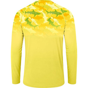 Wholesale Digital Print Front Breathable Rash Guard Compression Shirt Quick Dry <b>Athletic</b> Wear for Gym Training Outdoor Sports - Product Image 2