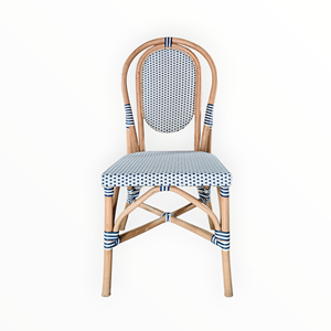 Silla Bistro Más Popular para Cafetería, Restaurante, Espacios Públicos Residenciales - Mimbre Sintético Natural con Garantía de Tejido de 3 Años - Product Image 1