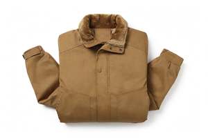 Veste d'hiver pour homme 2025, écologique, respirante, doublée en polaire sherpa, chaude, avec fermeture éclair, col montant, coupe-vent décontractée, vêtements d'hiver - Product Image 4