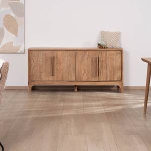 Vandana Autumn Spirit-style 4-door acacia wood <b>sideboard</b>, 175 cm - Product Image 1