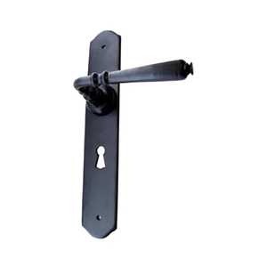 Antique Brass Door Handle Set Victorian Style Zinc Alloy Interior Door Lever Classical Home Security Furniture Hardware - Product Image 6