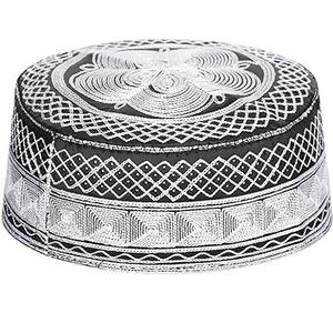 หมวกโคฟฟี่ โคฟี่ ดูไบ หมวกพิมพ์ลายแฟนซี หมวกมุสลิม หมวกซาอุดิอาระเบีย หมวกละหมาด หมวกถักโครเชต์ หมวกระบายอากาศได้ดี - Product Image 1