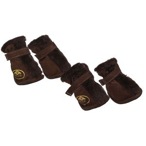 Scarpe Premium in Pelliccia e Camoscio per Animali Domestici: Prodotto alla Moda, Morbido e di Supporto - Product Image 1
