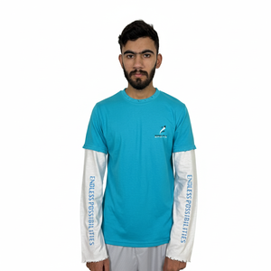 Chemise double couche pour homme, design très populaire, personnalisable, de qualité supérieure - Product Image 1