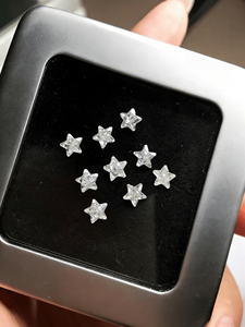 Piedra Suelta en Forma de Estrella Cultivada en Laboratorio, Certificada por IGI, 3mm-5mm, VVS1, Excelente, Gema Sintética Blanca para Joyería, Diseño Personalizado - Product Image 5